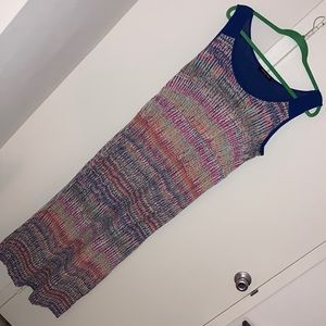 Multi-colored maxi dress